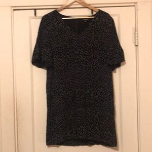 Polka Dot Shift Dress